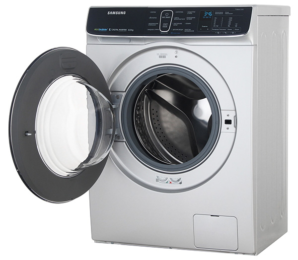 Стиральная машина Samsung WW80K52E61SDBY 8 кг / 1200 об/мин / A / Cерый photo 5