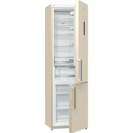 Холодильник двухдверный Gorenje NRK6201MC0 / 338 л / 200 см / A+ / Бежевый photo 4