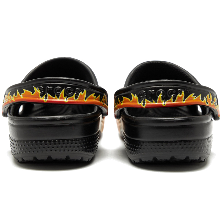 Slapi Crocs Classic Flames Clog T photo 5