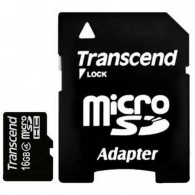 Card de mem-e MicroSDHC Transcend TS16GUSDHC4