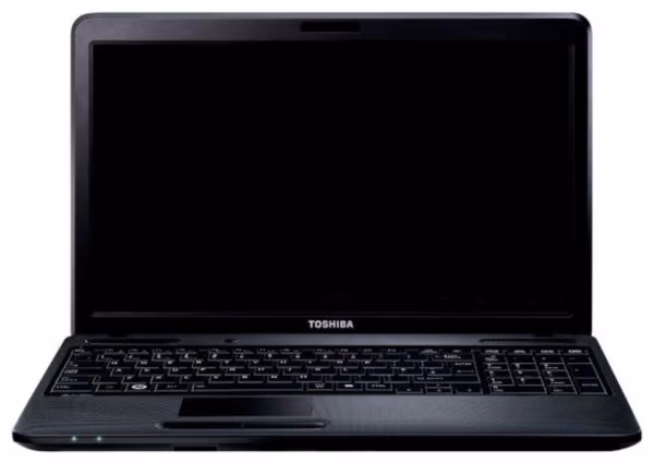 Ноутбук Toshiba C650-1C5, 2 ГБ ГБ, DOS, Черный 