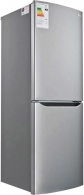 Холодильник с нижней морозильной камерой LG GAB379SMCA, 313 л, 174 см, A
