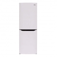 Холодильник с нижней морозильной камерой LG GAB379SVCA, 270 л, 173 см, A, Белый