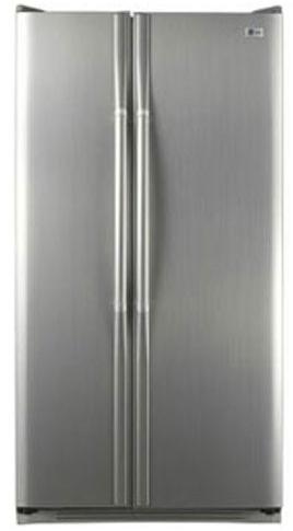 Frigider Side-by-Side LG GCB207FLCA / 581 l / 175 cm / A / Gri photo 1