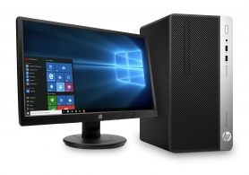 Sistemul tehnicii informatice HP ProDesk 400 G4 MT + HP V214a 20.7" thumbnav 1