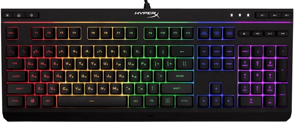 Клавиатура проводная  HyperX Alloy Core RGB, 4P4F5AXACB