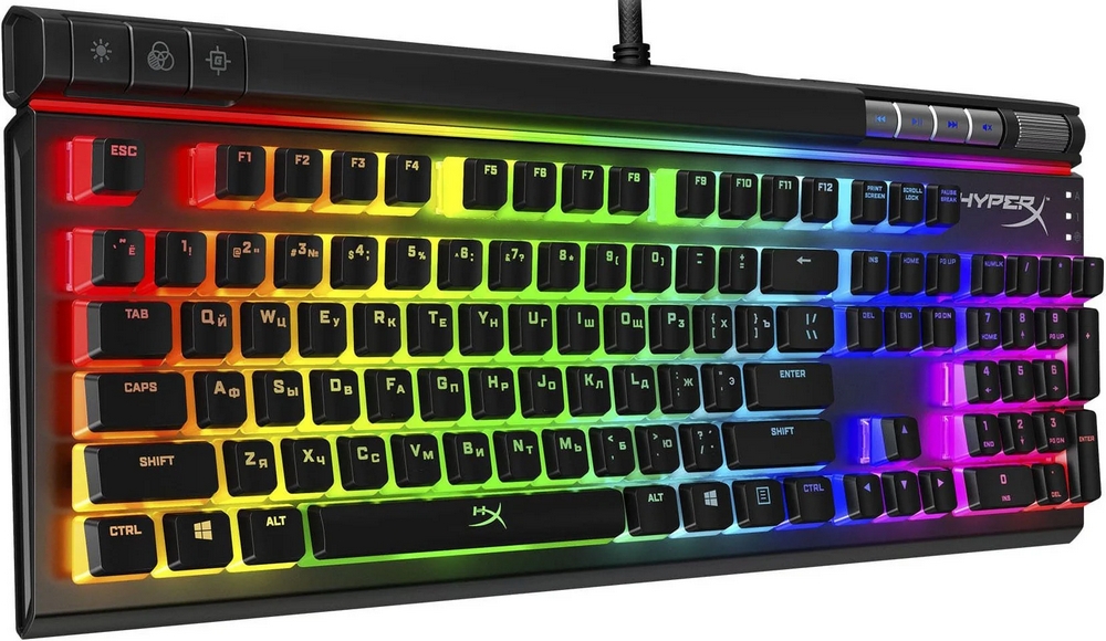 Клавиатура проводная  HyperX Alloy Elite 2, 4P5N3AXACB / Механическая photo 2