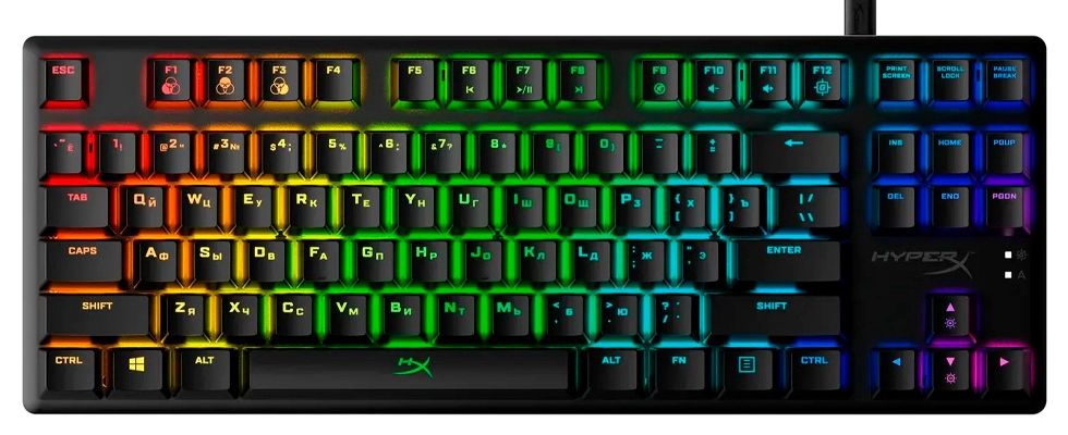 Клавиатура проводная  HyperX 4P5P3AXACB