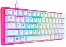 Клавиатура проводная  HyperX Alloy Origins 60, Pink thumbnav 2