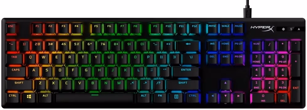 Клавиатура проводная  HyperX Alloy Origins PBT, 639N3AAACB 