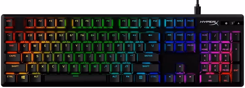 Клавиатура проводная  HyperX Alloy Origins PBT, 639N5AA#ACB 