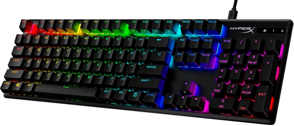 Tastatura cu fir HyperX Alloy Origins PBT, 639N5AA#ACB / Mecanica photo 3