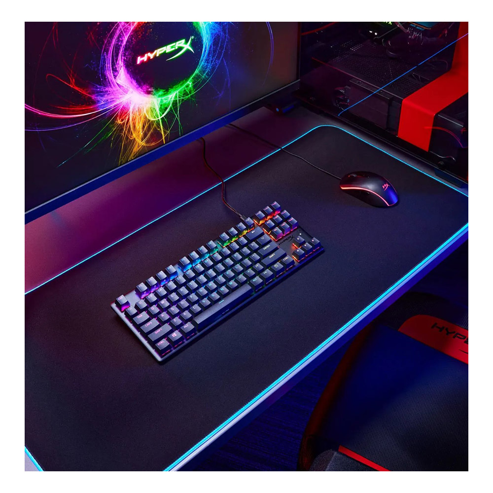 Tastatura cu fir HyperX Alloy Origins Core PBT, 639N7AA / Mecanica photo 7
