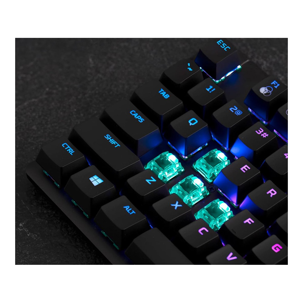 Tastatura cu fir HyperX Alloy Origins Core PBT, 639N7AA / Mecanica photo 9