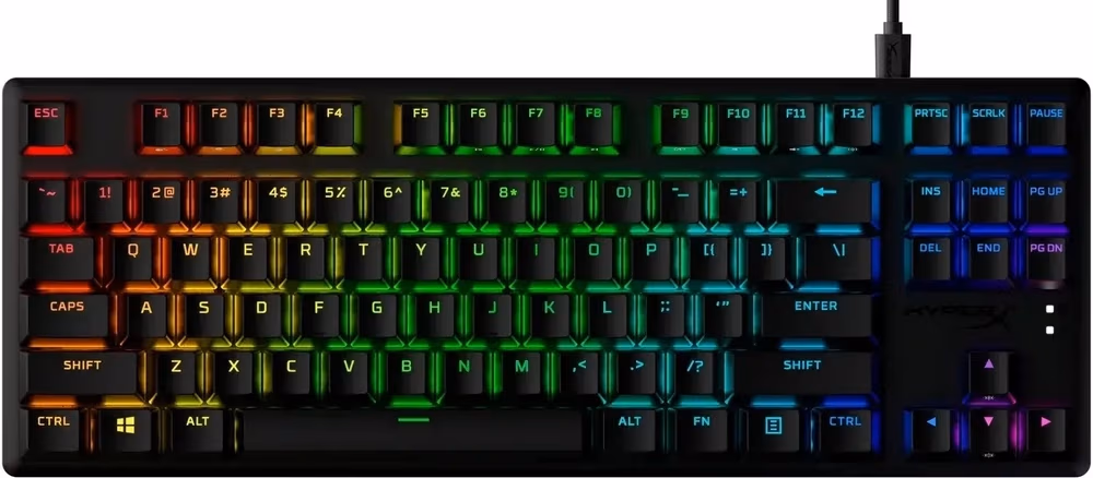 Клавиатура проводная  HyperX Alloy Origins Core PBT, 639N9AAACB 