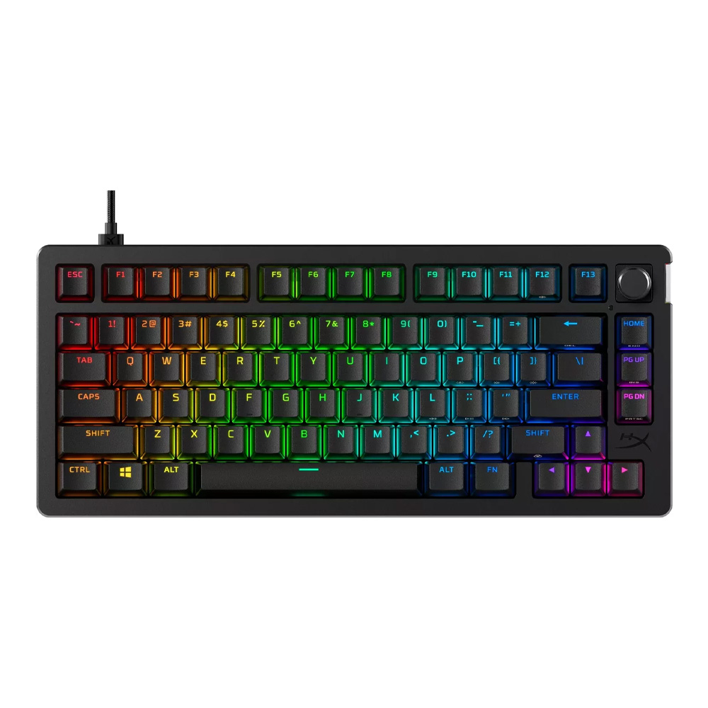 Tastatura cu fir HYPERX Alloy Rise 75 RGB, 7G7A4AA / Mecanica photo 1 Tastatura cu fir HYPERX Alloy Rise 75 RGB, 7G7A4AA / Mecanica photo 1