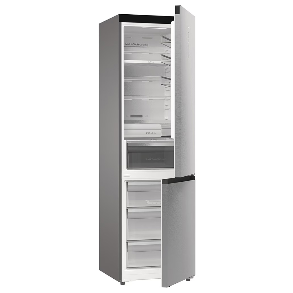 Frigider cu doua usi Hisense RB5P410SACC / 413 l / 203 cm / C / Gri photo 3