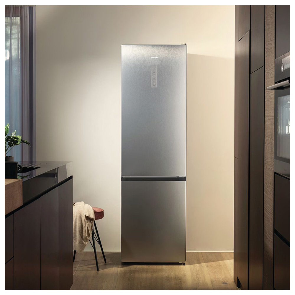 Frigider cu doua usi Hisense RB5P410SACC / 413 l / 203 cm / C / Gri photo 7