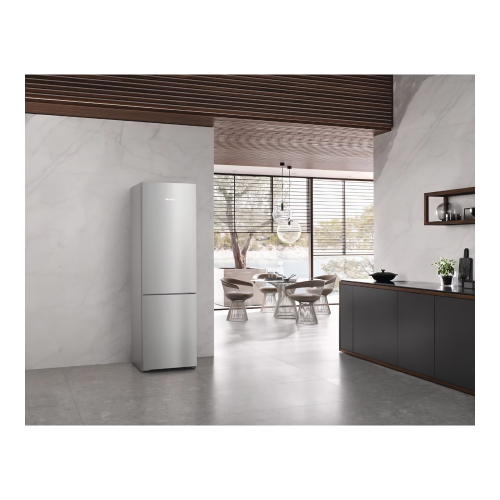 Холодильник двухдверный Miele KFN4397CD 125Edition Stainless look / 360 л / 201.5 см / C / Серый photo 10