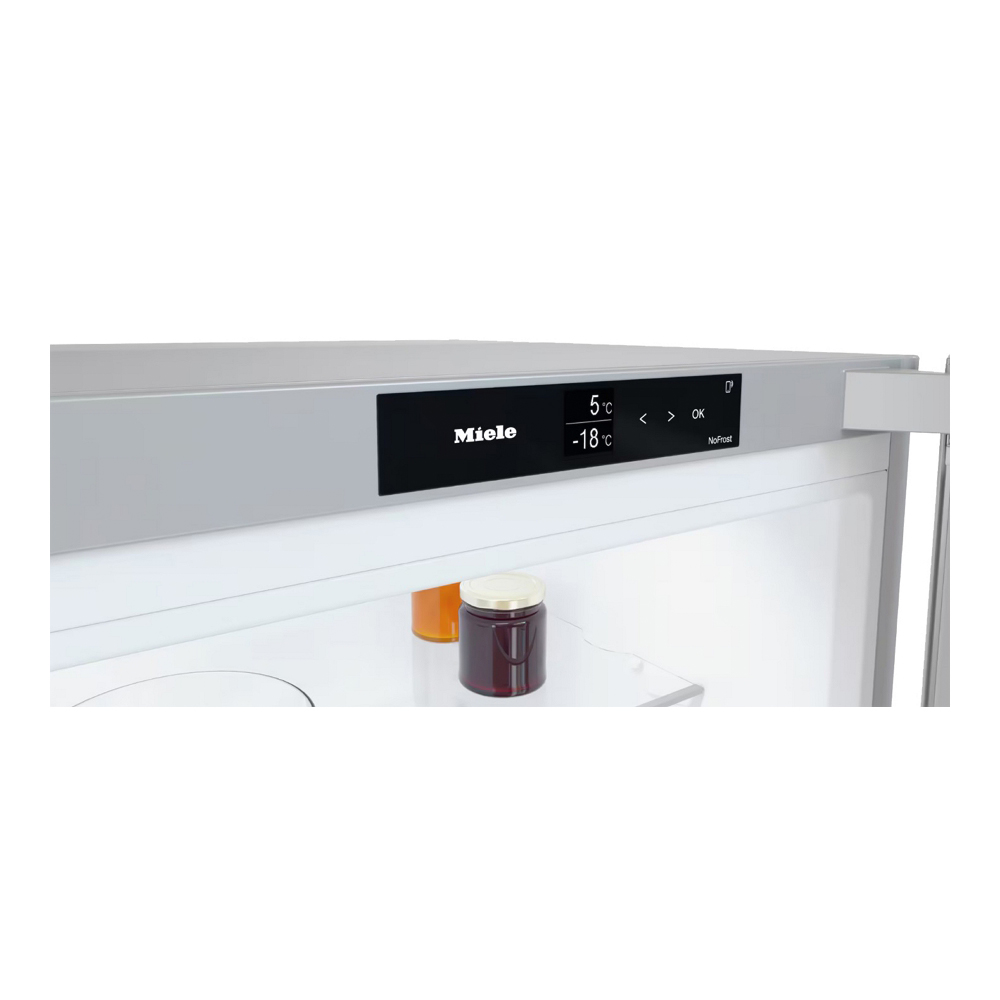 Холодильник двухдверный Miele KFN4397CD 125Edition Stainless look / 360 л / 201.5 см / C / Серый photo 6