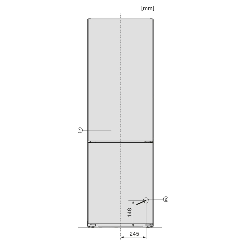 Холодильник двухдверный Miele KFN4397CD 125Edition Stainless look / 360 л / 201.5 см / C / Серый photo 9