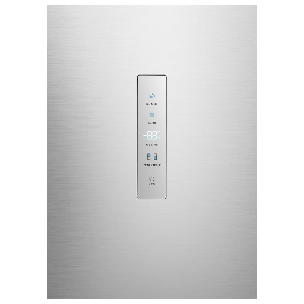 Frigider cu doua usi Hisense RB390N4CCD / 304 l / 186 cm / D / Gri photo 5