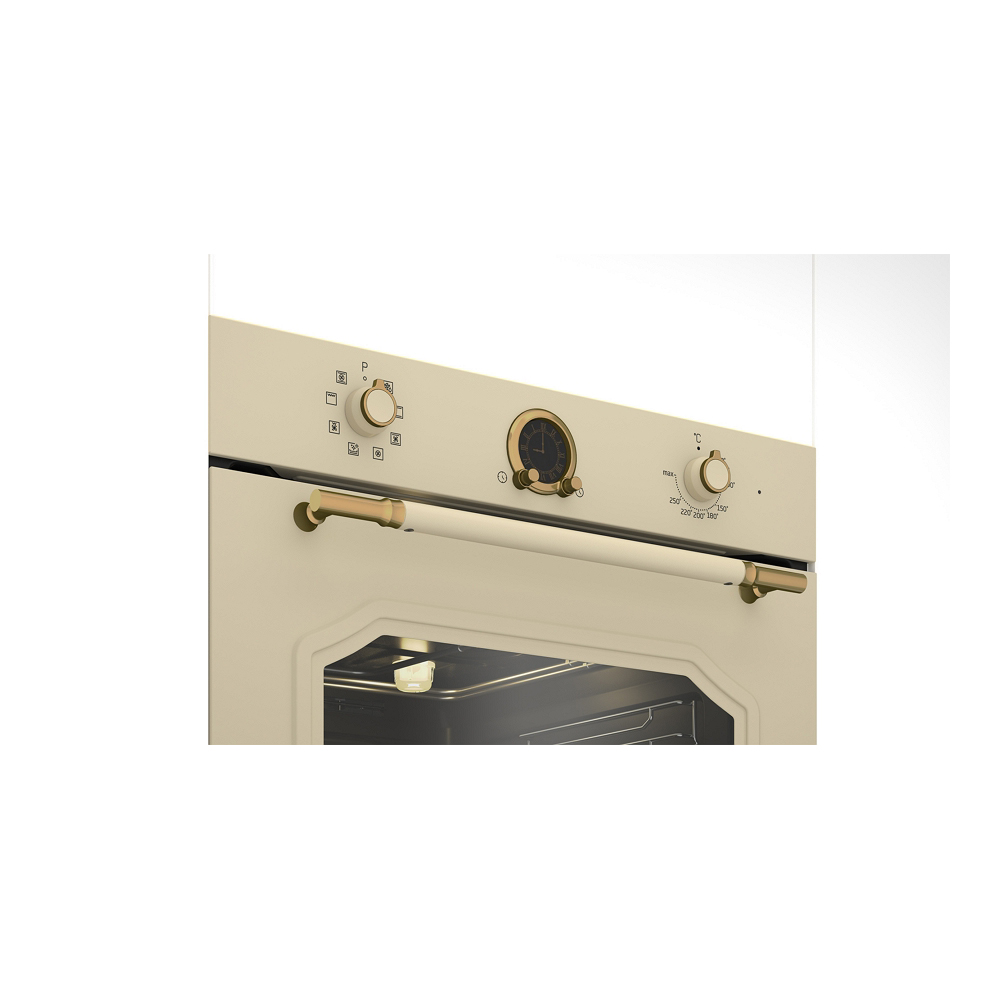 Встраиваемый духовой шкаф Beko RBIM19200CD / 72 л. / A / Бежевый photo 5