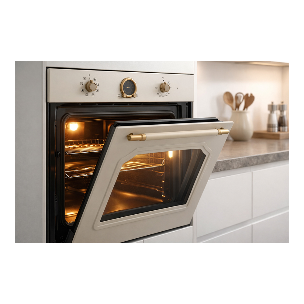 Встраиваемый духовой шкаф Beko RBIM19200CD / 72 л. / A / Бежевый photo 7
