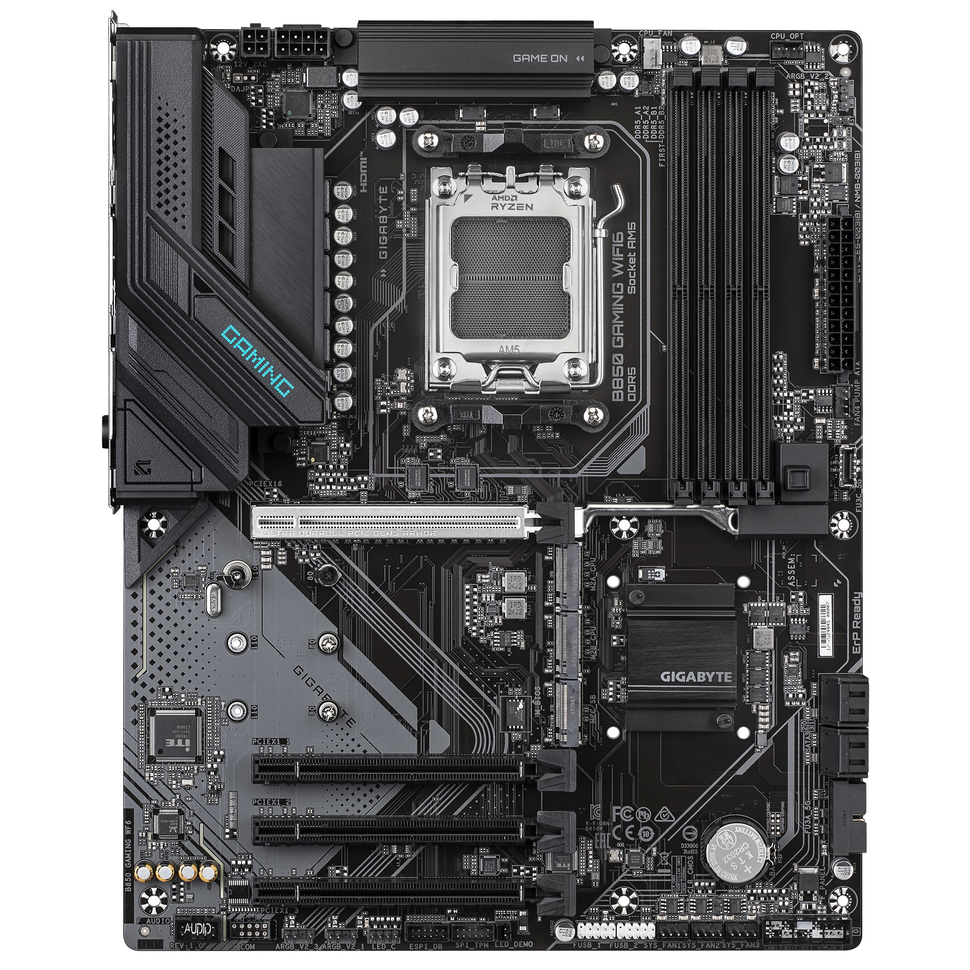 Placa de baza Gigabyte B850 GAMING WF6 photo 2