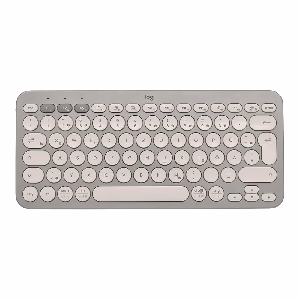 Клавиатура беспроводная Logitech K380 Sand 