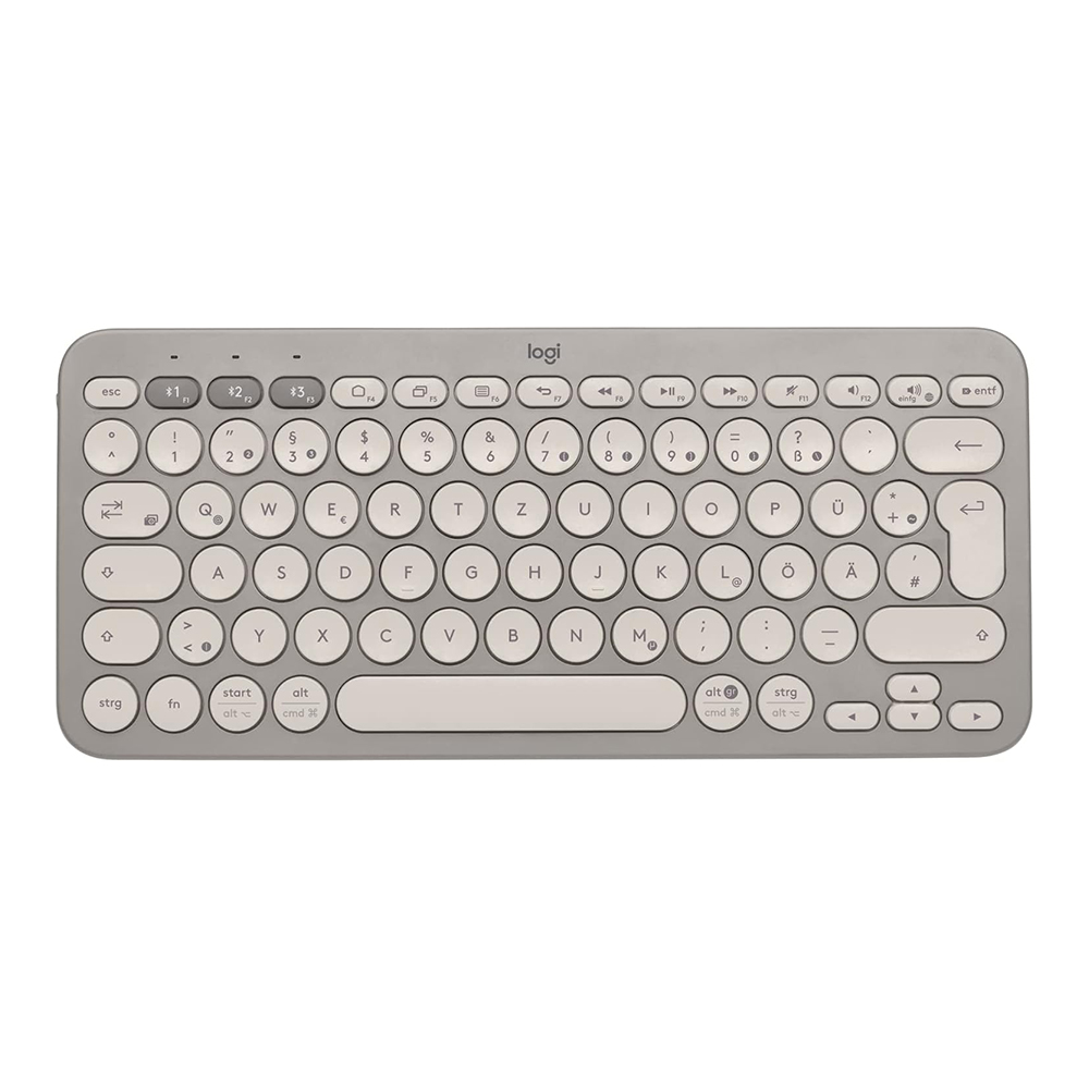 Tastatura fara fir Logitech K380 Sand / Membrana photo 1