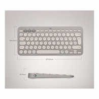 Tastatura fara fir Logitech K380 Sand thumbnav 5