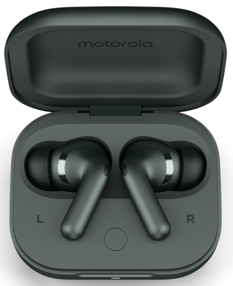 Наушники Motorola Motobuds+ Серый Беспроводные / Дом и Офис / Серый photo 2