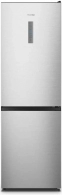 Холодильник с нижней морозильной камерой Hisense RB395N4BCE, 304 л, 186 см, E, Серебристый