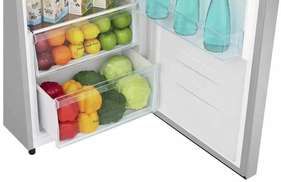 Frigider cu o usa Hisense RL415N4ACE / 322 l / 172 cm / E / Gri photo 2