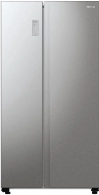 Frigider Side-by-Side Hisense RS711N4ACE, 547 l, 178.6 cm, A++, Gri