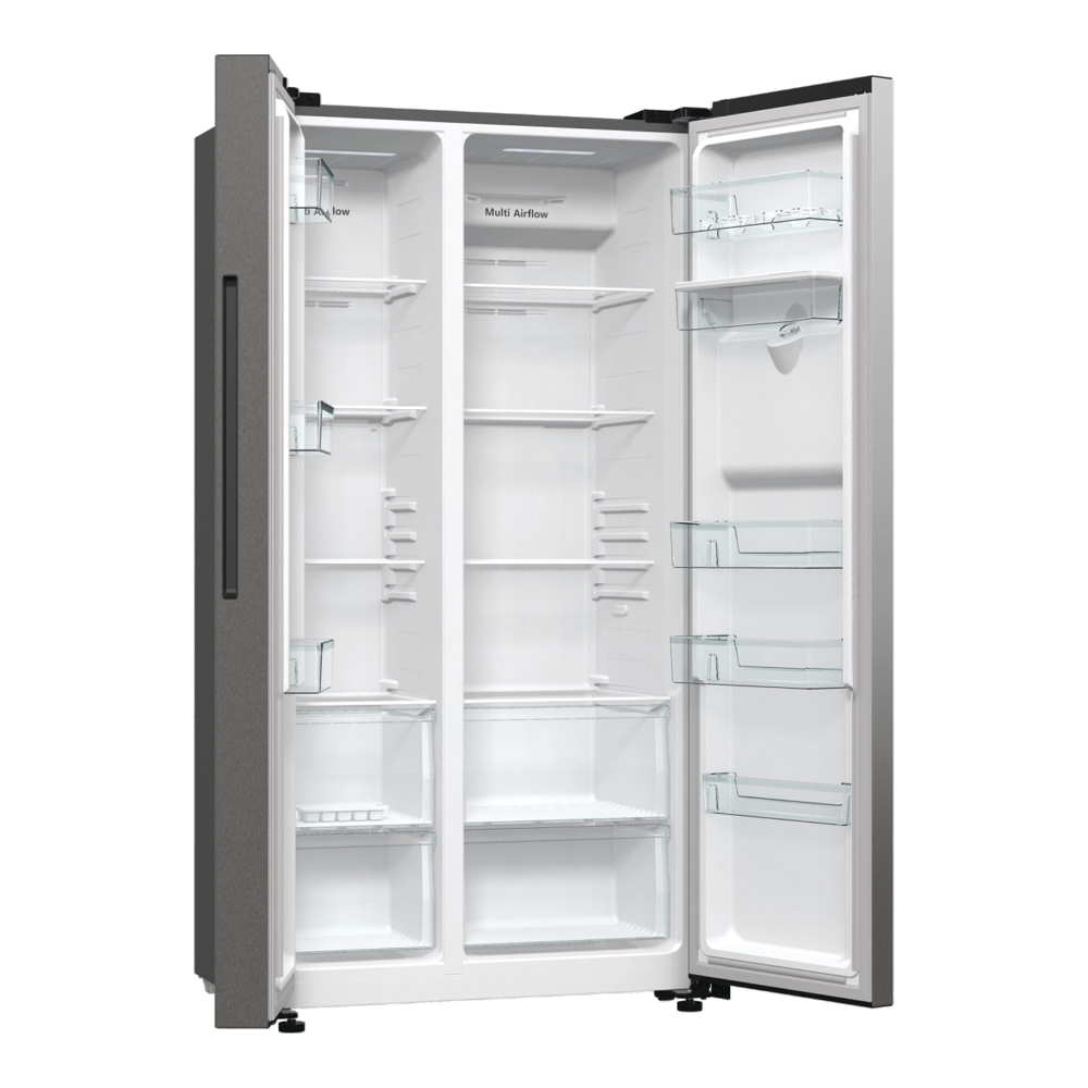Frigider Side-by-Side Hisense RS711N4WCE / 547 l / 178.6 cm / E / Gri photo 4