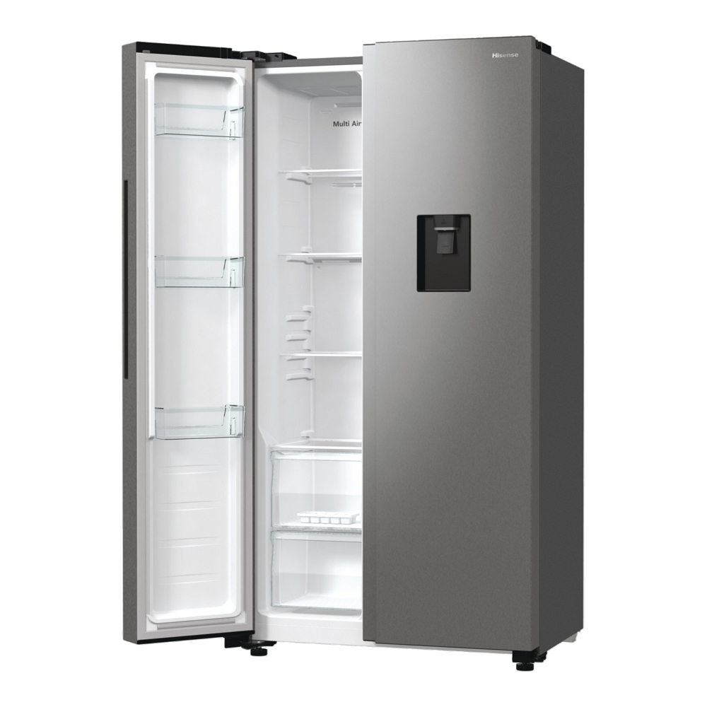 Frigider Side-by-Side Hisense RS711N4WCE / 547 l / 178.6 cm / E / Gri photo 5