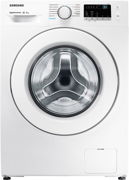 Стиральная машина Samsung WW62J30G0LWCE 6 кг / 1000 об/мин / A+++ / Белый photo 1