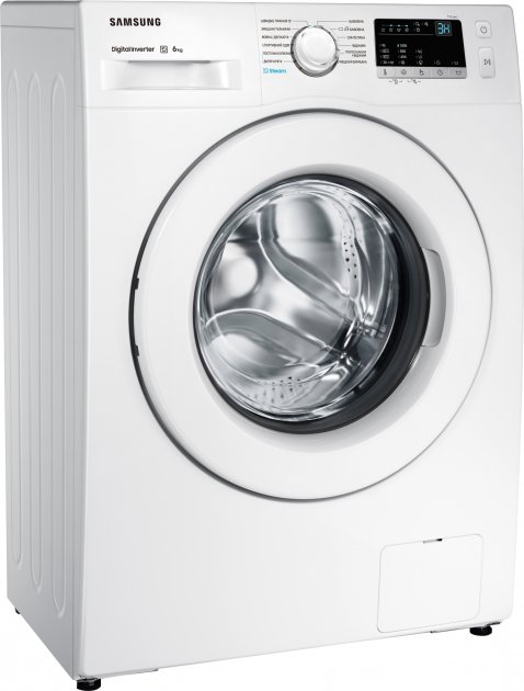 Стиральная машина Samsung WW62J30G0LWCE 6 кг / 1000 об/мин / A+++ / Белый photo 4