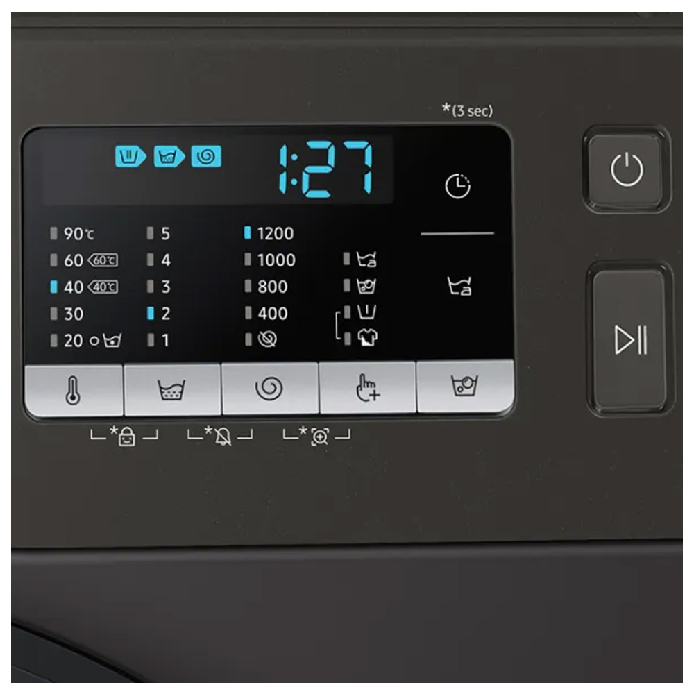 Masina de spalat Samsung WW80AGAS22AXCE 8 kg / 1200 rot/min / A+++ / Inox photo 7