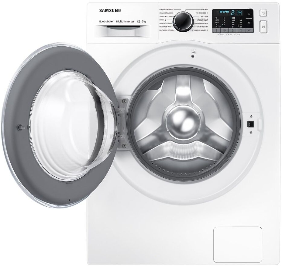 Стиральная машина Samsung WW80J52E0HWCE 8 кг / 1200 об/мин / A+++ / Белый photo 2