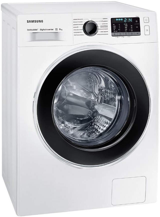 Стиральная машина Samsung WW80J52E0HWCE 8 кг / 1200 об/мин / A+++ / Белый photo 3
