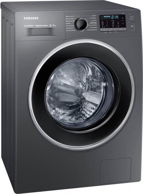 Стиральная машина Samsung WW80J52E0HXCE 8 кг / 1200 об/мин / A+++ / Cерый photo 2