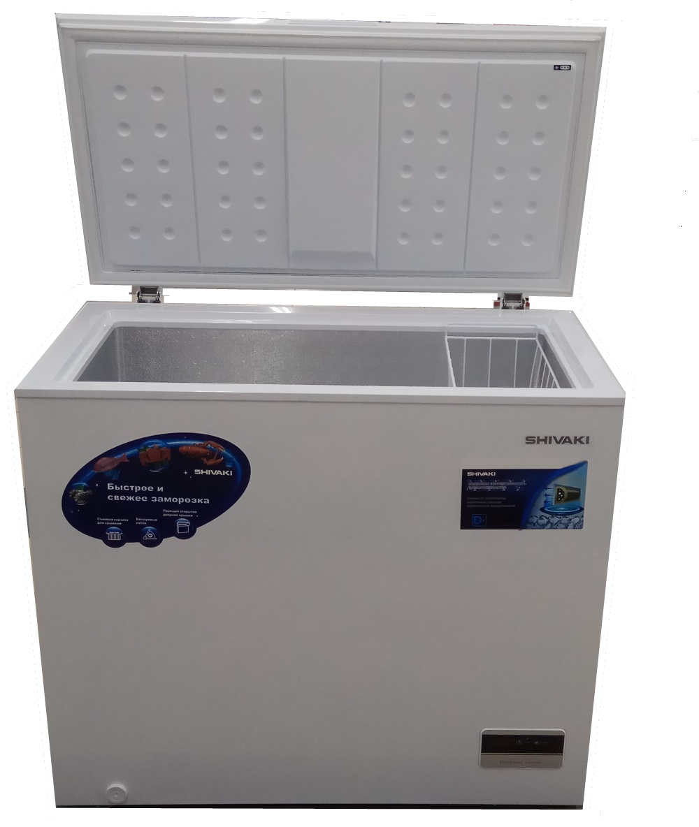 Морозильный ларь Shivaki SH295CF, 295 л, 86 см, A+, Белый  photo 