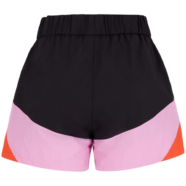Шорты EA7 EMPORIO ARMANI SHORTS XXS Черный/Розовый Женский photo 4