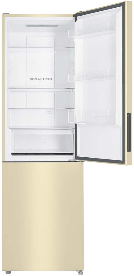 Frigider cu doua usi Haier CEF535ACG / 346 l / 190 cm / A / Bej photo 2