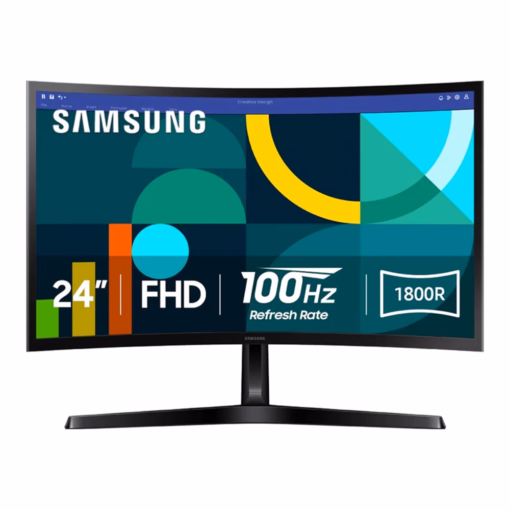 Monitor LED Samsung Essential S3 LS24D366GAIXCI 