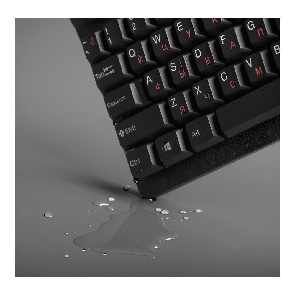 Tastatura cu fir Sven 301Black / Membrana photo 8