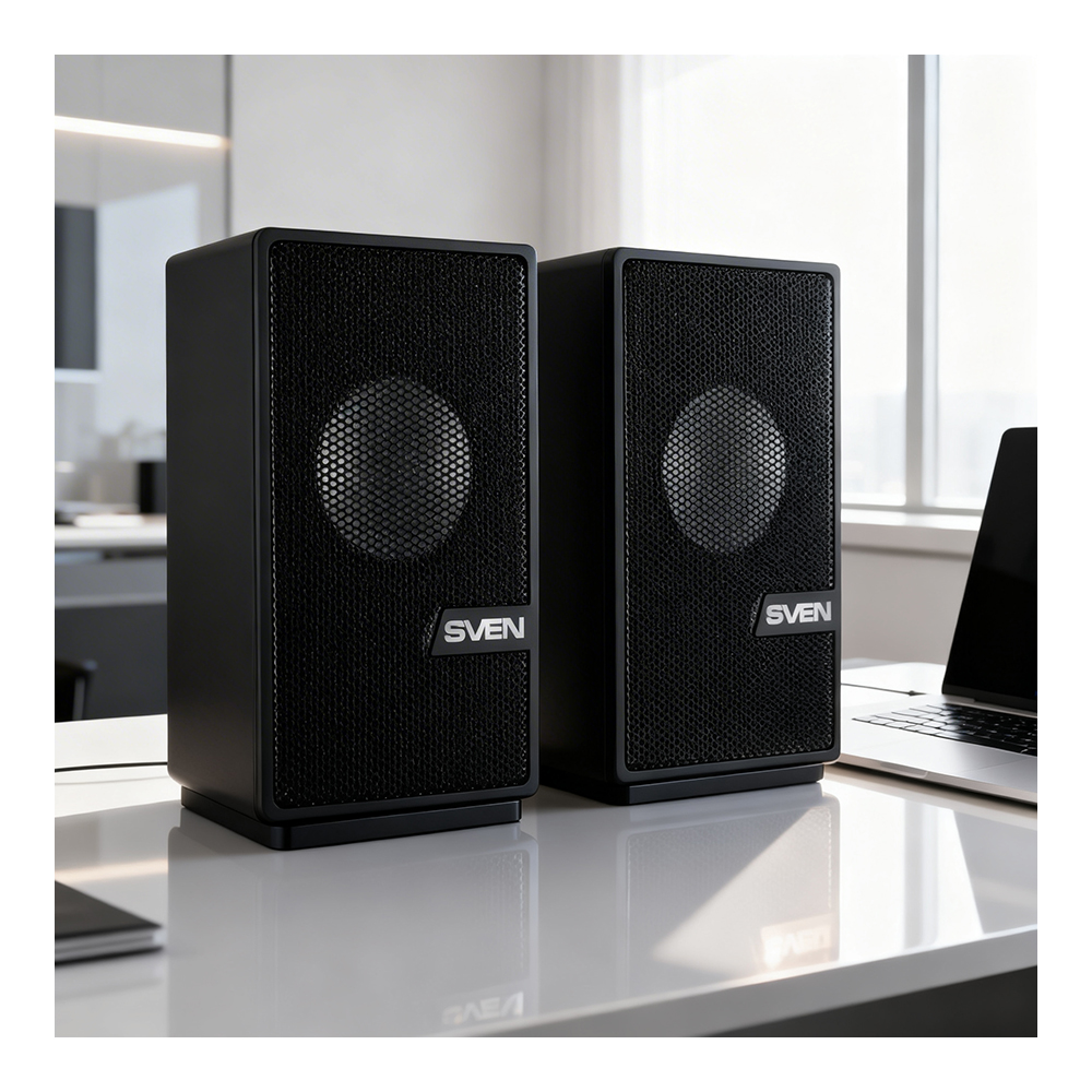 Акустическая система компьютерная Sven 340 Black Черный photo 6